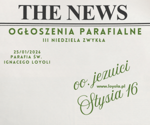 III Niedziela Zwykła 25/01/2026