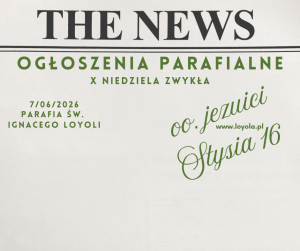 X Niedziela Zwykła 7/06/2026